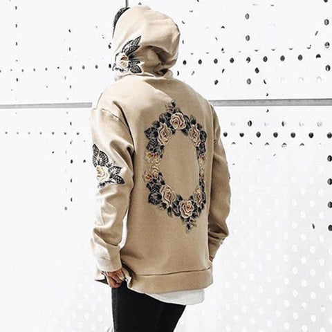 2018 New Mens Spring Long Sleeve Hoodie Sweatshirts Printed Hedging Hooded Tops Stylish Man's Coats Outwear