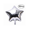 10pcs 18 inch Five-Point Star Foil Balloon Party Mylar Balloons for Valentin's Day Wedding Birthday Party Decoration