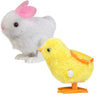 New Infant Child Toys Hopping Wind Up Easter Chick and Bunny