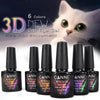 7.3ml Nail Cat Design Color UV UV / LED Chameleon Cat Eye Sealant 70511