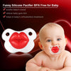 Funny Kissable Pacifier Silicone Pacifier BPA Free for Baby Infant Newborn