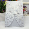 20Pcs Romantic Wedding Party Invitation Card Delicate Carved Flowers Decoration