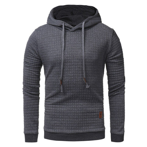 2018 Hoodies Men Long Sleeve Hooded Sweatshirt Hoodie Loose Solid Tracksuit Sweat Coat Casual Sportswear Outwear Plus Size 4XL
