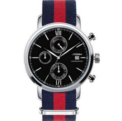 SINOBI Brand Watch Men Watch Chronograph Men's Watch