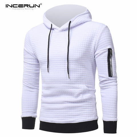 2018 Men Winter Autumn Brand Hooded Hoodie Plus Size Long Sleeve Solid Sweatshirt Pullover Tracksuit Coat Outwear Sportswear 3XL