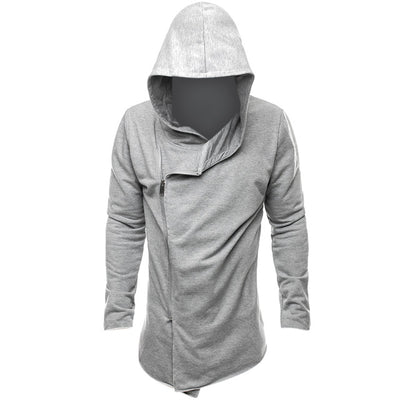 2018 Streetwear Men's Solid Design Hoodies Sweatshirts Fashion Hoody Zipper Hooded Hip Hop Men Hoodie Sportswear Male Youth