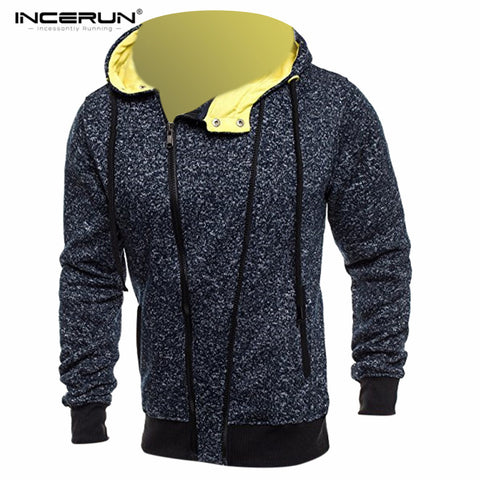 2018 Autumn Winter Men Thick Hoodies Coat Sweatshirts Casual Hooded Warm Windproof Jacket Tracksuit Hoody Outwear Plus Size 3XL