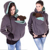 Winter Women Baby Carrier Jacket Kangaroo hoodie Maternity Outerwear for Pregnant Thickened Pregnancy Baby Wearing Coat