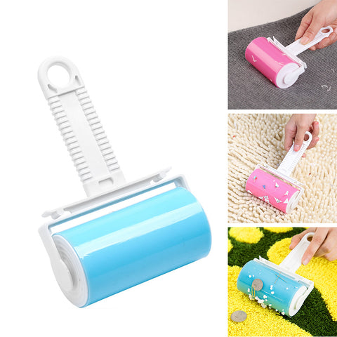 Reusable Lint Roller Sticking Dandruff Hair Dust Wool Removal Catcher for Home Pet