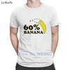Print Euro Size T-Shirt For Men 60% Banana Tee Shirt For Mens Formal Top Quality T Shirt Solid Color Men Tshirt Clever Casual